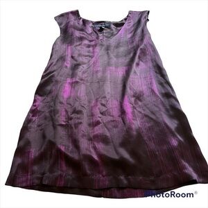 French connection 100% silk flowy dress